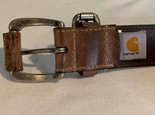 Carhartt Mens Leather Belt Size XL