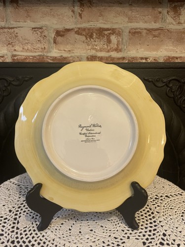 Set Of 5 Raymond Waites Black Fruits And Berries Salad / Luncheon Plates Umbria - Picture 11 of 12