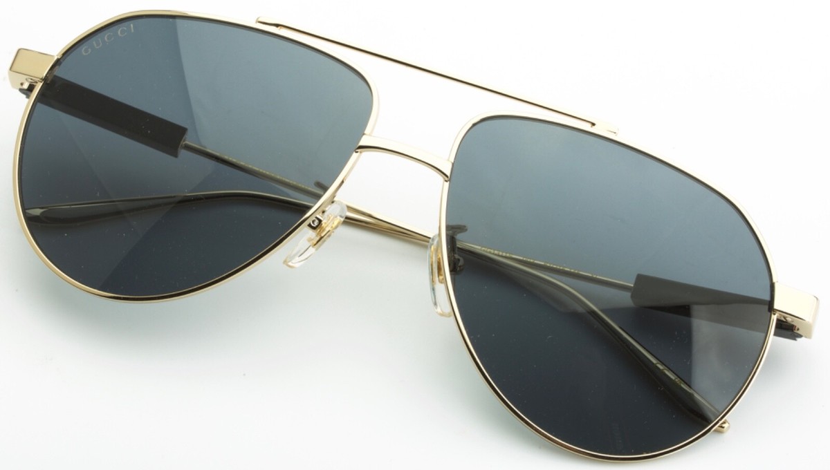 NEW GUCCI GG1311S 003 UNISEX METAL AVIATOR SUNGLASSES GUCCI Brand New Authentic Gucci Aviator SunGlasses Frame G1311S  main image 4
