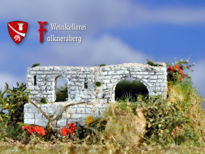 Weinkellerei Falknersberg, Bausatz Spur N / Z Modelleisenbahn menbrf015