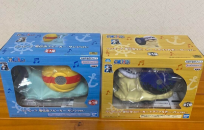 One Piece Transponder Snail Speaker Figure Samji Law Set BANPRESTO