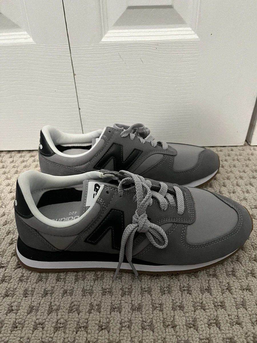 New Balance Men s 420 Retro Grey Gray Black Sneakers Shoes 7.5 Men s 8.5 Wm NWOT