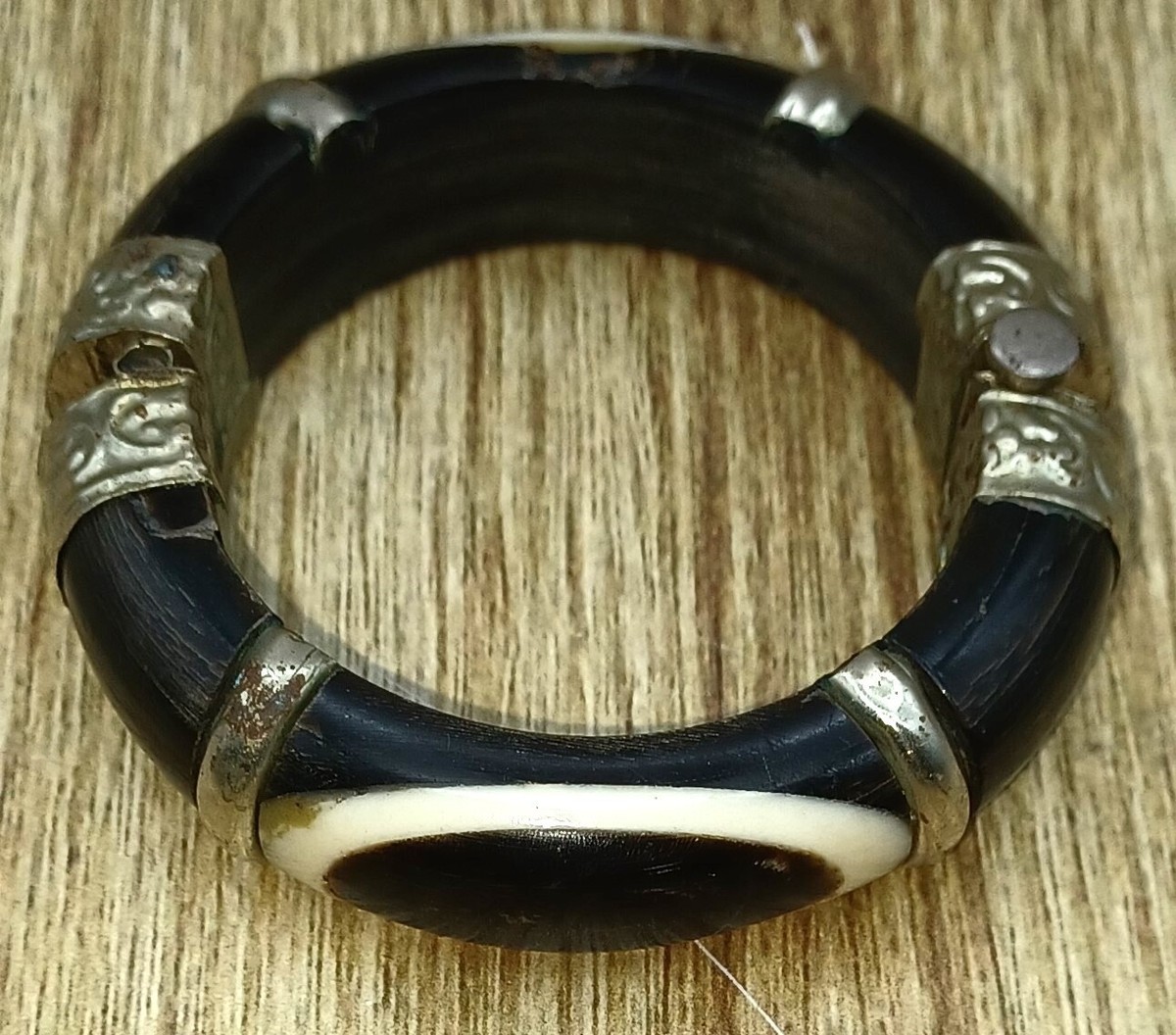 アクセサリー brass buffalo horn bangle Buffalo Horn Chunky Wrap Bangle , Buffalo Horn Bracelet