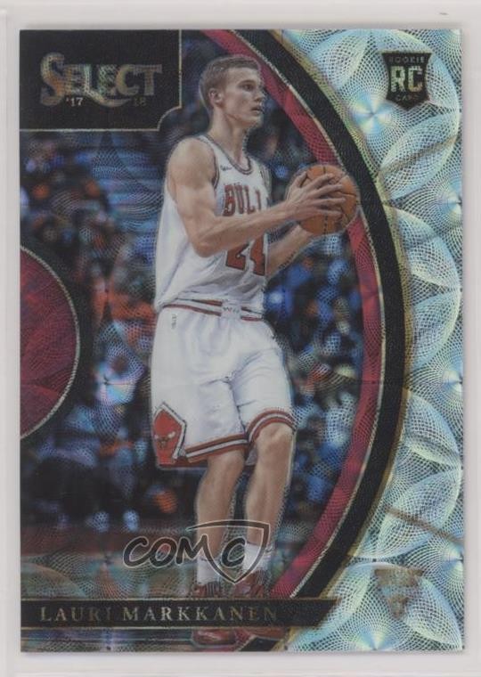 2017-18 Panini Select Concourse Scope Prizm Lauri Markkanen #8 0z5u