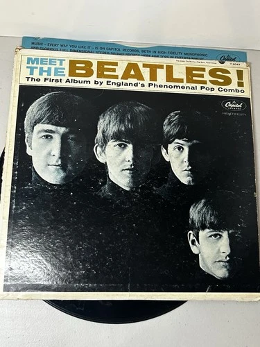 The Beatles – Meet The Beatles - 1964 Mono Vinyl LP Record Album Capitol T 2047