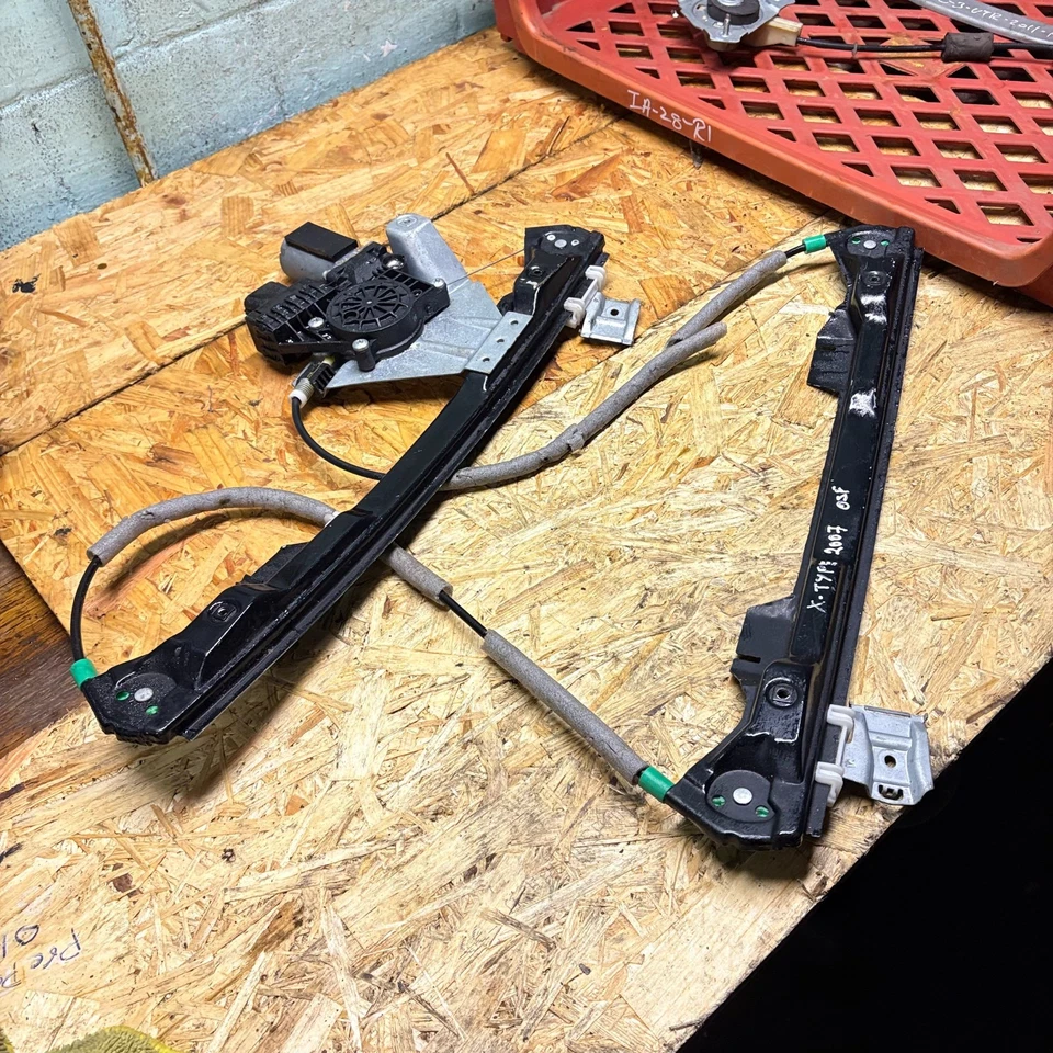 JAGUAR X-TYPE WINDOW REGULATOR FRONT DRIVER SIDE OFFSIDE 2007 - Image 3 of 4