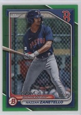 2024 Bowman Prospects Green Border 6/99 Nazzan Zanetello #BP-88 uk2