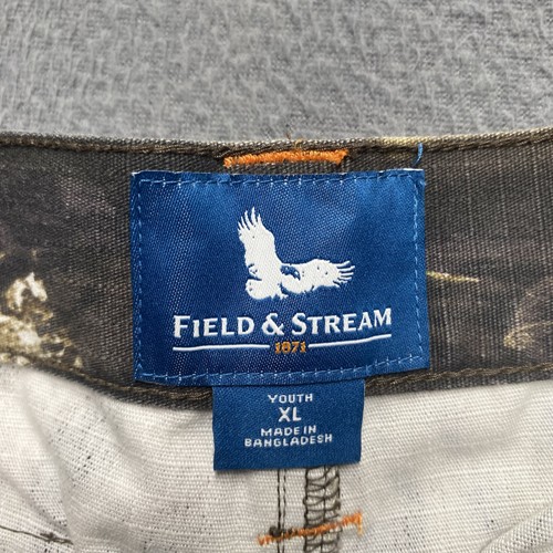 Field & Stream Pants Youth XL Camouflage Mossy Oak Outdoor Hunting Cotton Blend - Picture 5 of 13