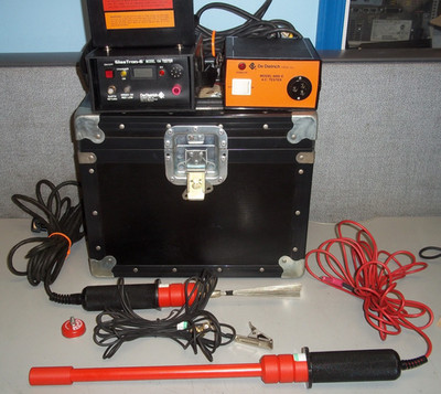 De Dietrich Glastron 6 Model 104 DC & 6000-E AC Spark Tester Kit