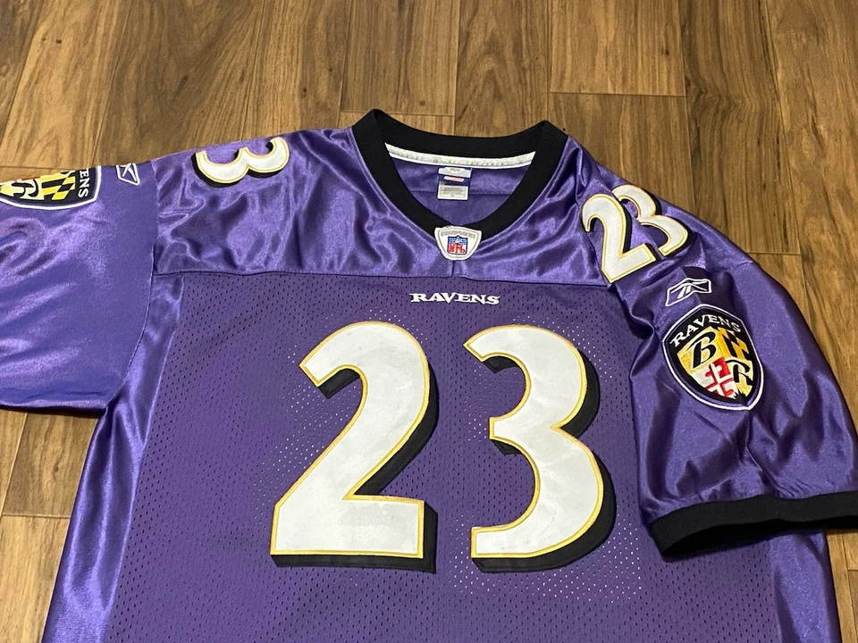 巴尔的摩乌鸦队足球球衣男式尺寸 XXL / 56 — 第 2/4 张图片
