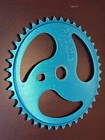 Profile Racing Aqua Blue 41t Ripsaw Sprocket Vintage BMX Fit GT SE Mcs Dk Elf VG — photo 2
