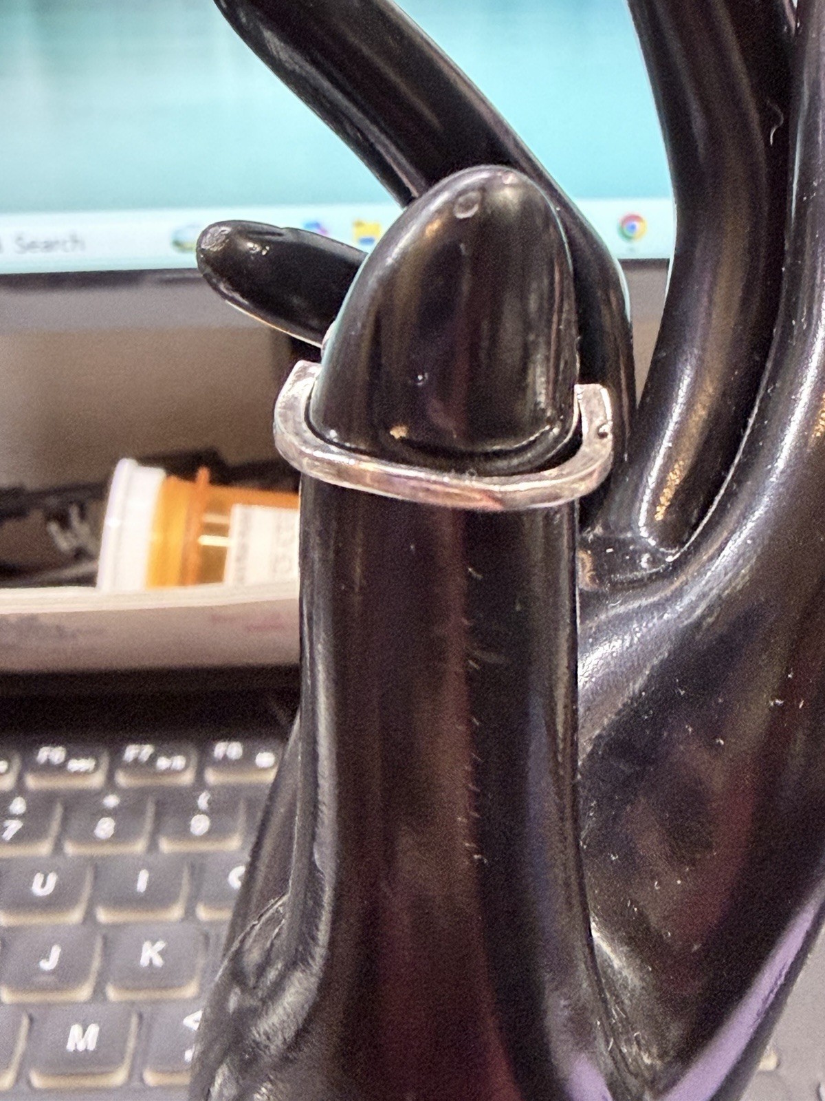 VTG925 Mexican Open Scroll Statement Loop Cutout … - image 7