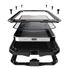 Shockproof Aluminum Gorilla Glass Metal Case For iPhone 17 Pro Max 17 Air 17 Pro