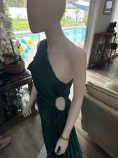 Shoulder Maxi Dress Emerald – ,