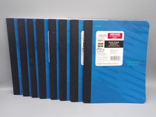 Lot of 8 Mead Five Star College Ruled Composition Book 80 Sheets Blue