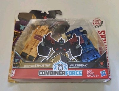Transformers Combiner Force Deception Dragstrip Wildbreak Figure New Sealed