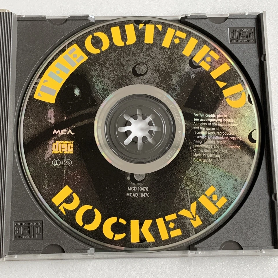 CD The Outfield - Rockeye - 1992 UK Progressive Arena Rock AOR - Bild 3 von 4