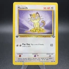 Pokemon Meowth 56/64 First Edition Jungle Regular - LP