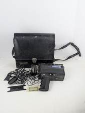 Bell Howell Filmosonic 1235 Super 8 Movie Camera Zoom Lens Mic Earphone Case