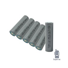 6/Pack 3.7V INR18650 3200mAh Rechargeable Battery cell Li-ion Battery Radio