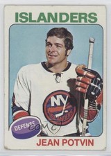 1975-76 Topps Jean Potvin #36 0p7e
