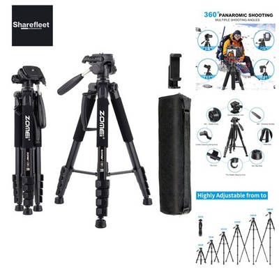 188cm Stativ Heavy Duty Tall Tripod Stand, Professional Travel Video Tripod K...