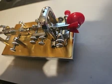 Vibroplex Telegraph Ham Radio Morse Code CW Key Bug Zephyr