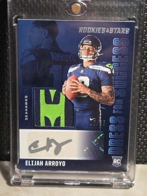 2025 Rookies & Stars Dress For Success Elijah Arroyo RPA RC Auto /25 