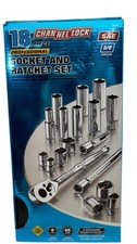 Channellock 38 Socket And Ratchet Set 38181 New
