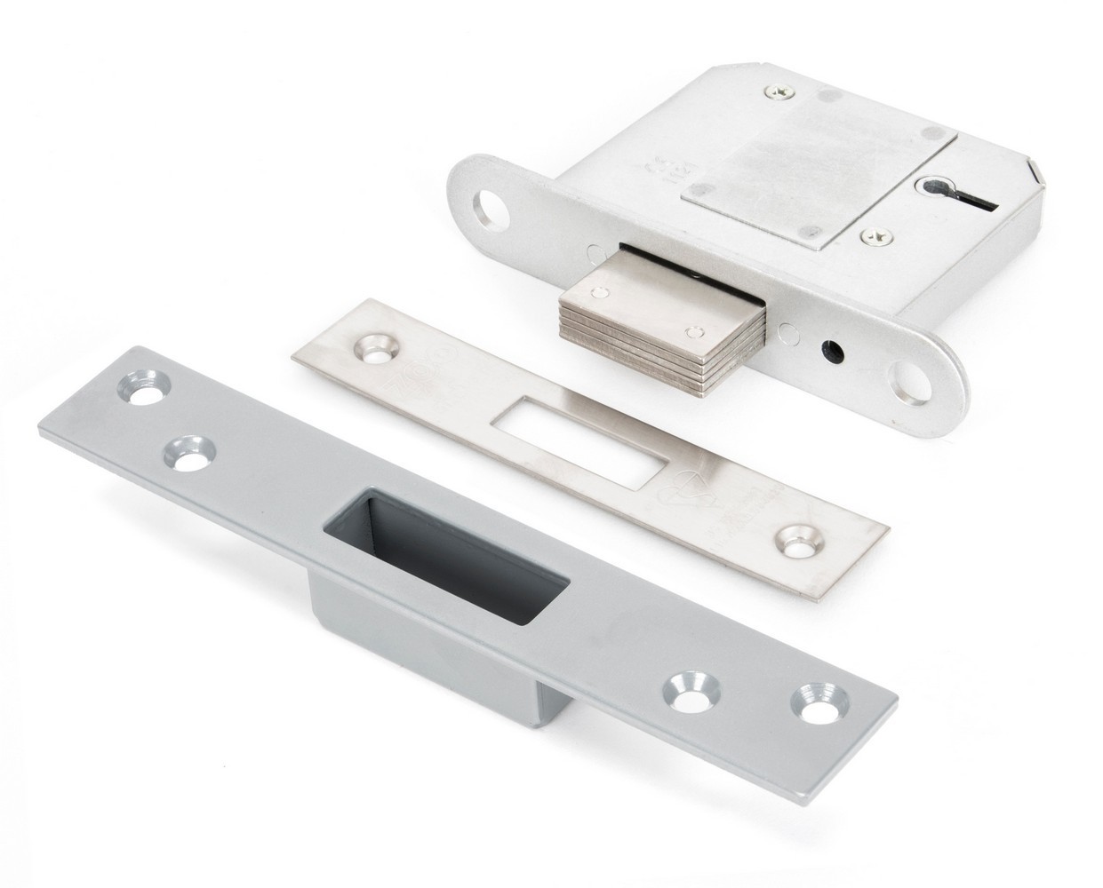 From The Anvil 90139 SS 3"" 5 Lever BS Dead Lock