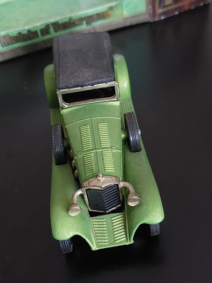 Mercedes Benz SS 1928 verte métal Matchbox models of Yesteryear N°Y16 ech 1/45 - Photo 2/4