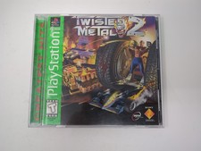 Twisted Metal 2 Greatest Hits (Sony PlayStation 1, 1997) Complete Tested CIB PS1