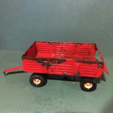 Red Pressed Steel Earl Wagon