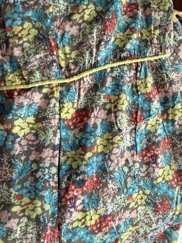 Matilda Jane Hello Lovely Multicolor Floral Flare Dress Pockets Size 10 - Picture 7 of 7