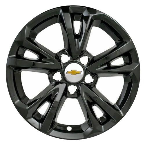 👀 2016-2017 Chevrolet Equinox 17" Gloss Black Wheel Skins # IMP-384BLK SET/4 ✅ - Bild 4 von 7