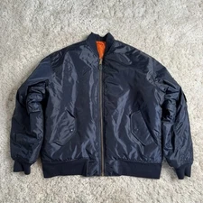 Vintage Northern Explosion Test Pilot Series Flight Jacket F-14 Mens Large J1634