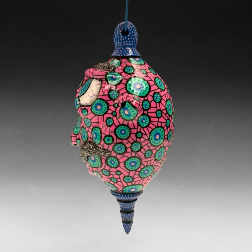 Handmade Face Jug Ornament - Ben Gufford Ceramics - Image 4 of 4