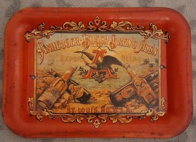 1992 Budweiser Tip Change Tray Anheuser Busch STL Mo. NOS 6.5'' X 4.5''U139