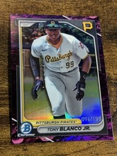TONY BLANCO JR 2024 Bowman #BCP-132 Fuchsia Lunar Refractor /199