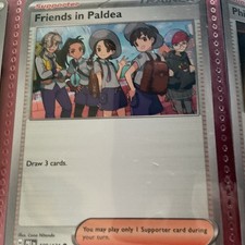 Pokemon TCG Friends in Paldea 109/131 SV Prismatic Evolutions Reverse Holo EN