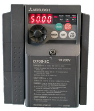 Mitsubishi inverter FR-D720S-070SC-EC TESTED - single phase input, 3 phase outpu