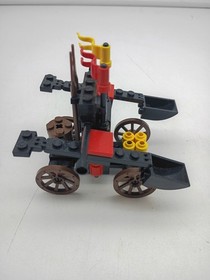 Lego Castle Lion Knights 6039 Twin Arm Launcher Set (1988) Near Complete *Read*
