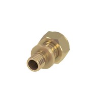 "Tece Verschraubung Teceflex 25 Mm X 1\", Flachdichtend, Siliziumbronze"