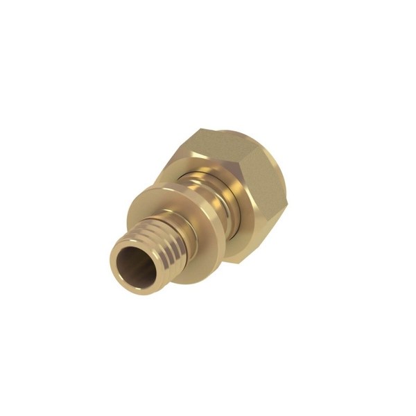 "Tece Verschraubung Teceflex 25 Mm X 1\", Flachdichtend, Siliziumbronze"-image