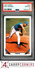 1993 TOPPS #640 DWIGHT DOC GOODEN METS PSA 10