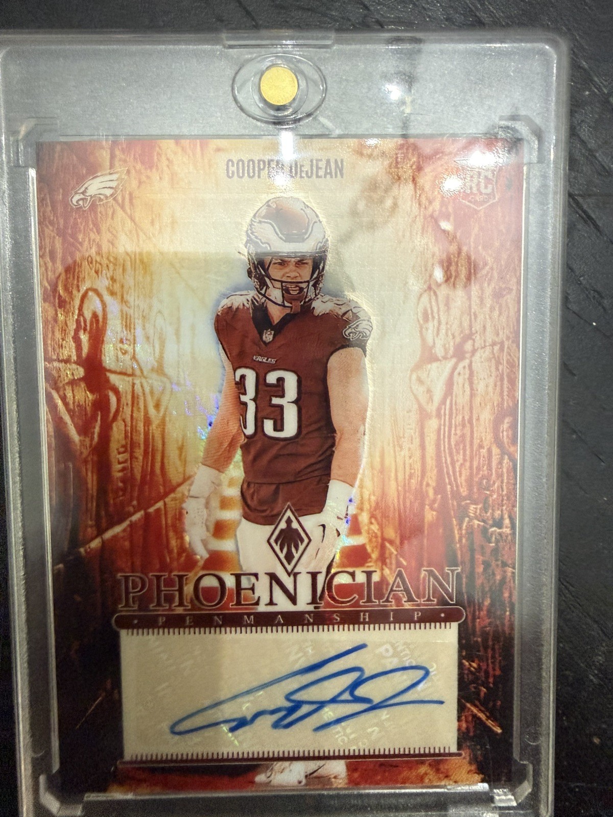 2024 Panini Phoenix - Cooper DeJean Phoenician Penmanship RC AU Eagles SSP 🔥