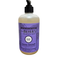 MRS. MEYER'S Clean Day LIMITED EDITION Lilac Scent Hand Soap 12.5 fl oz -NEW