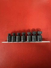 Snap-on 207ripfm 7pc 38 Dr Low Profile Swivel Impact Socket Set 10-18mm Snap-on 207ripfm 7pc 38 Dr Low Profile Swivel Impact Socket Set 10-18mm