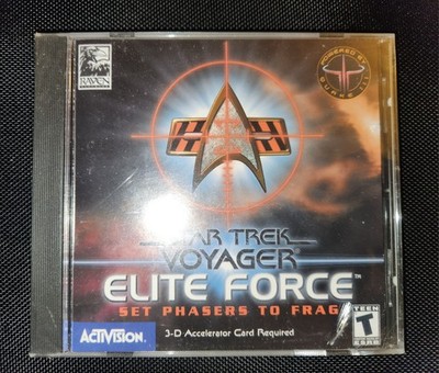 Star Trek Voyager Elite Force PC Windows Shooter Multiplayer Activision 2000