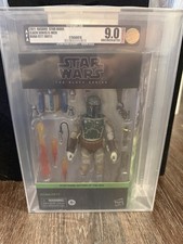 Star Wars Black Series  06 Boba Fett Deluxe Return of the Jedi Graded AFA U9.0